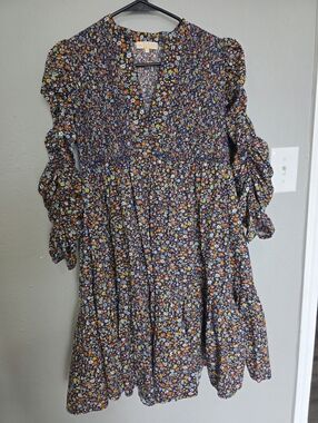 By TiMo Dress Floral Navy Blue